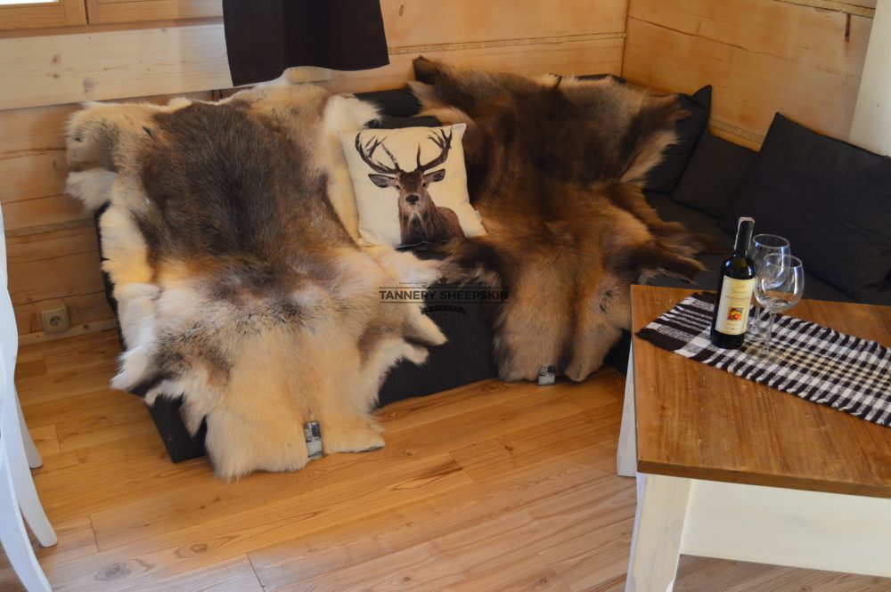 Scandinavian reindeer leather 2 Class Decorative skins Producent owczych skór dekoracyjnych | Tannery Sheepskin | KalSkór 3