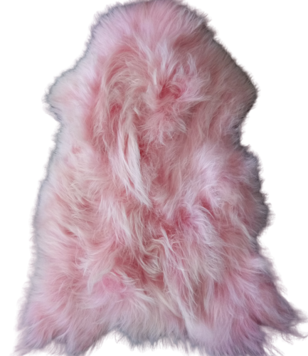 Island sheepskin “Light Pink” island dyed Producent owczych skór dekoracyjnych | Tannery Sheepskin | KalSkór