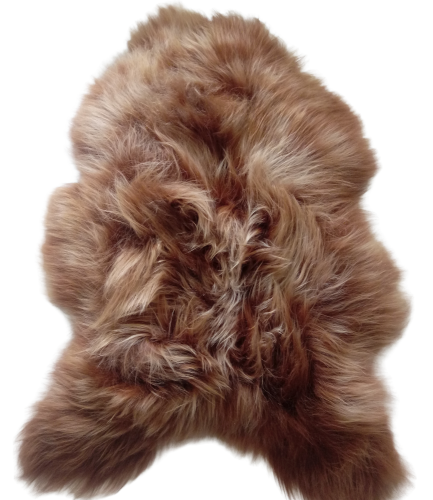 Island sheepskin “Ginger Breeze” island dyed Producent owczych skór dekoracyjnych | Tannery Sheepskin | KalSkór