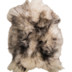 Sheepskin, island black - mouflon