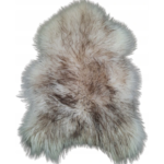 Sheepskin island grey - curly hair mouflon