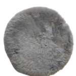 Round sheepskin rug 14 colors