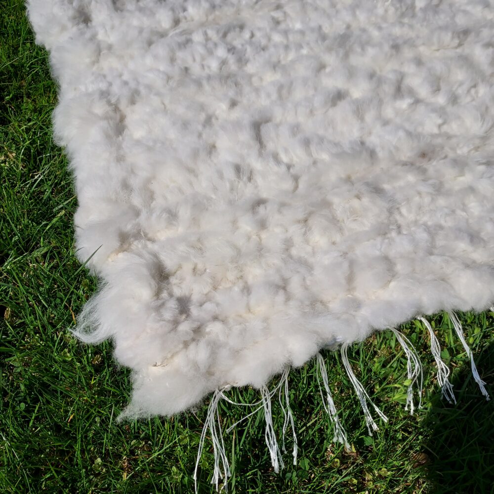 Sheepskin woven bedspread Carpets and bedspreads Producent owczych skór dekoracyjnych | Tannery Sheepskin | KalSkór 6
