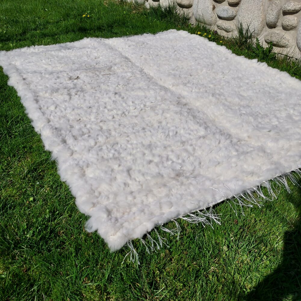 Sheepskin woven bedspread Carpets and bedspreads Producent owczych skór dekoracyjnych | Tannery Sheepskin | KalSkór 2