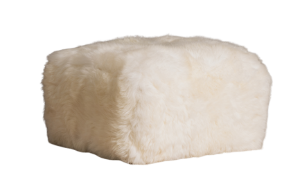Sheepskin pouffe pouffe Producent owczych skór dekoracyjnych | Tannery Sheepskin | KalSkór