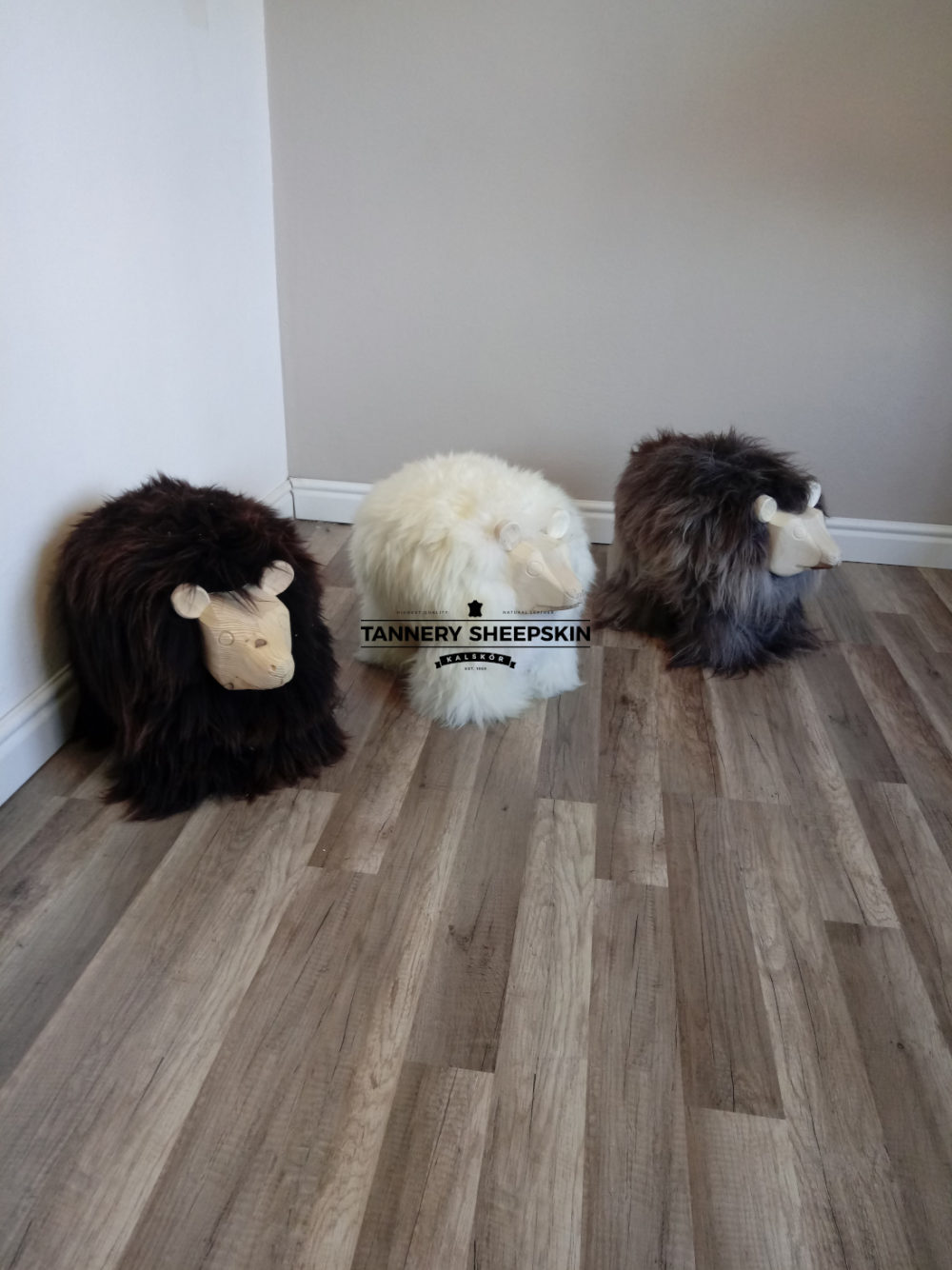 “Little Bear” covered with sheepskin Decorations Producent owczych skór dekoracyjnych | Tannery Sheepskin | KalSkór 3