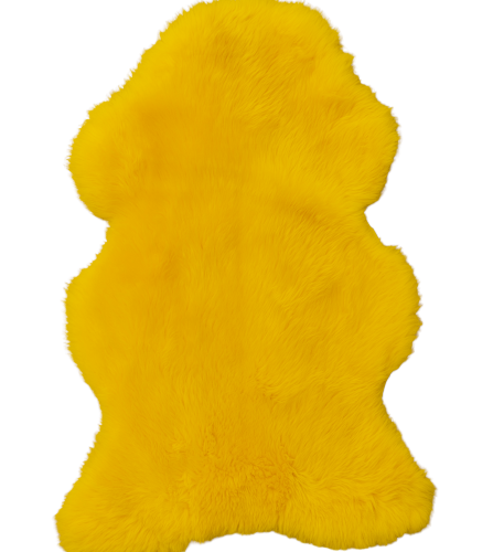 Yellow Dyed Sheepskins dyed sheepskins Producent owczych skór dekoracyjnych | Tannery Sheepskin | KalSkór