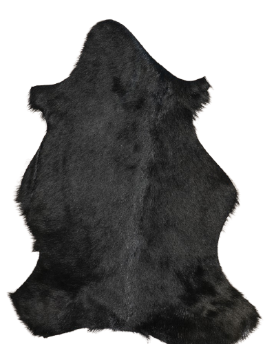 Decorative goat leather black Decorative skins Producent owczych skór dekoracyjnych | Tannery Sheepskin | KalSkór