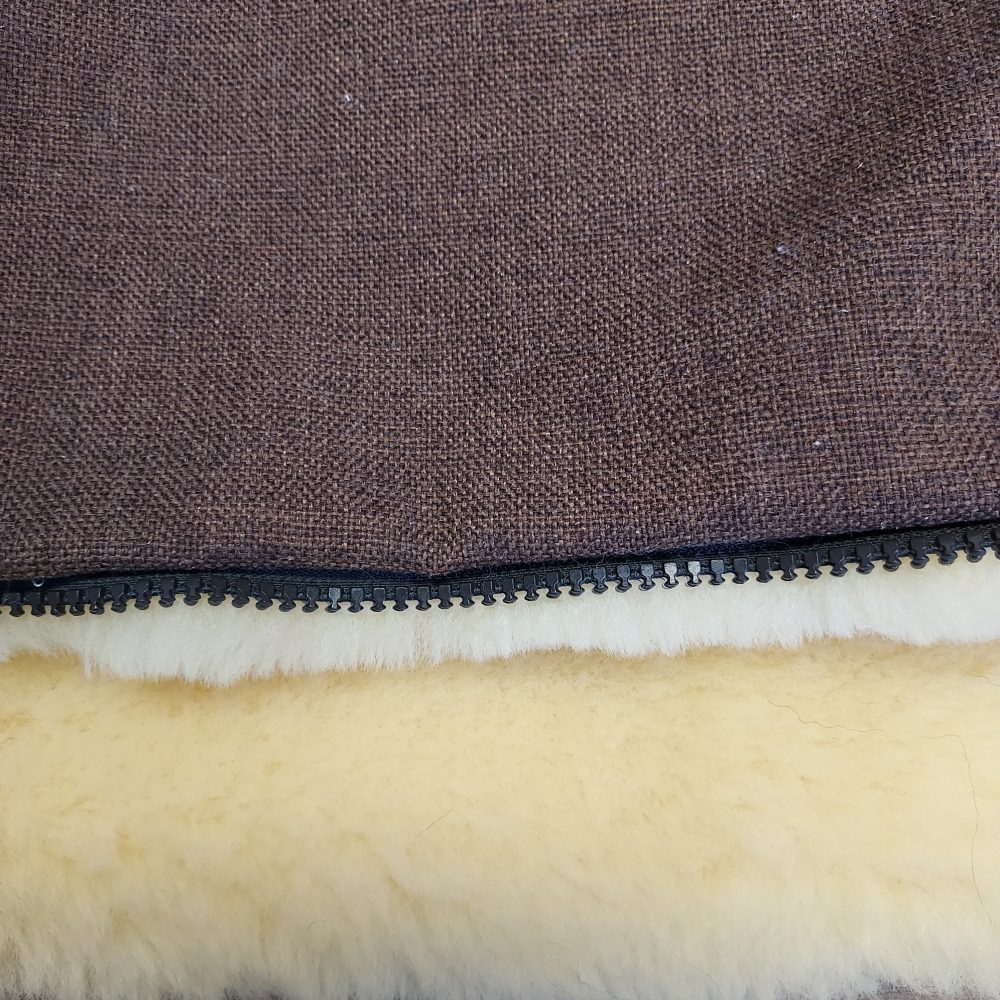 Relugan Natural Sheepskin Sleeping Bag + Pillow Accessories Producent owczych skór dekoracyjnych | Tannery Sheepskin | KalSkór 11