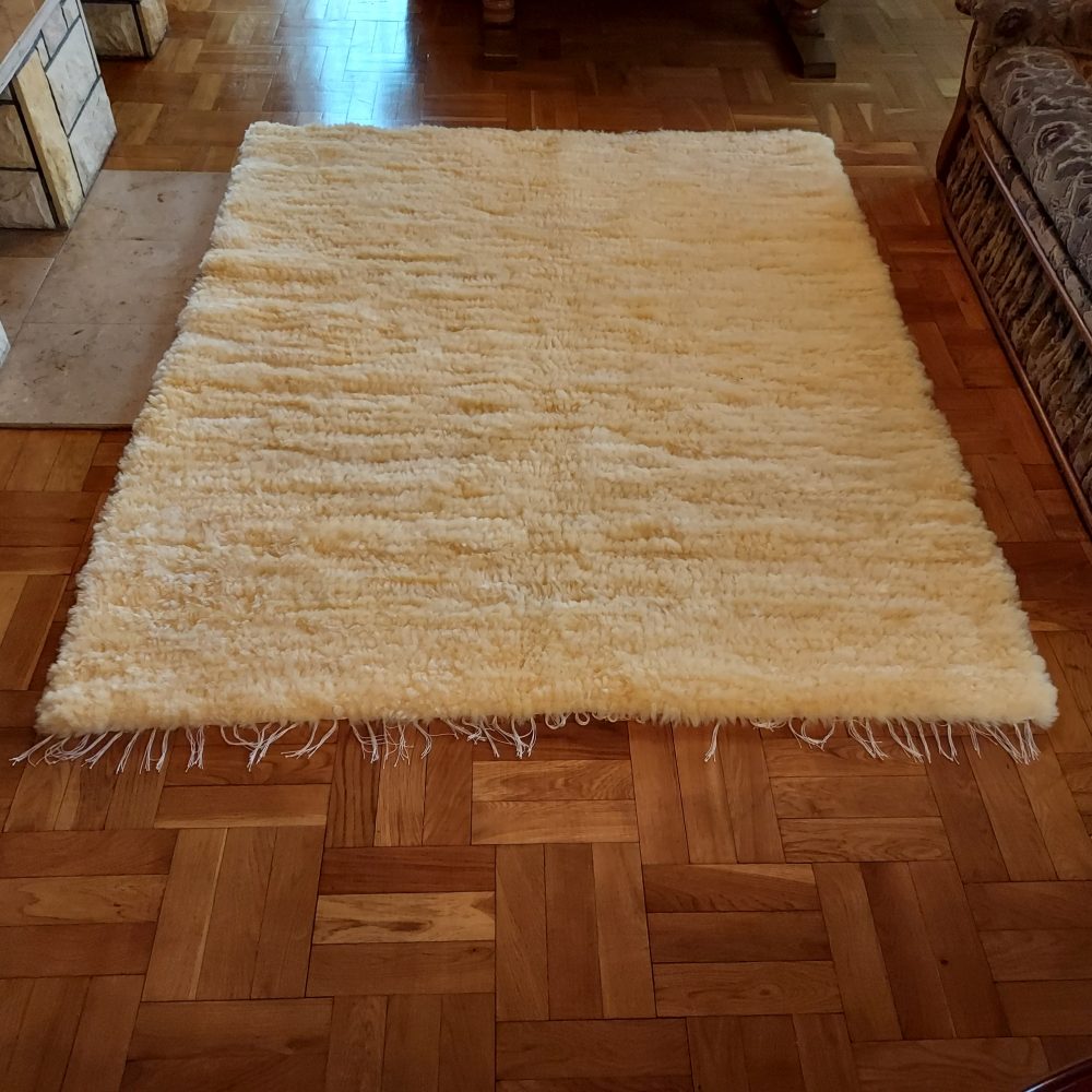 Bedspread Handmade Woven Sheepskin Relugan Carpets and bedspreads Producent owczych skór dekoracyjnych | Tannery Sheepskin | KalSkór 2