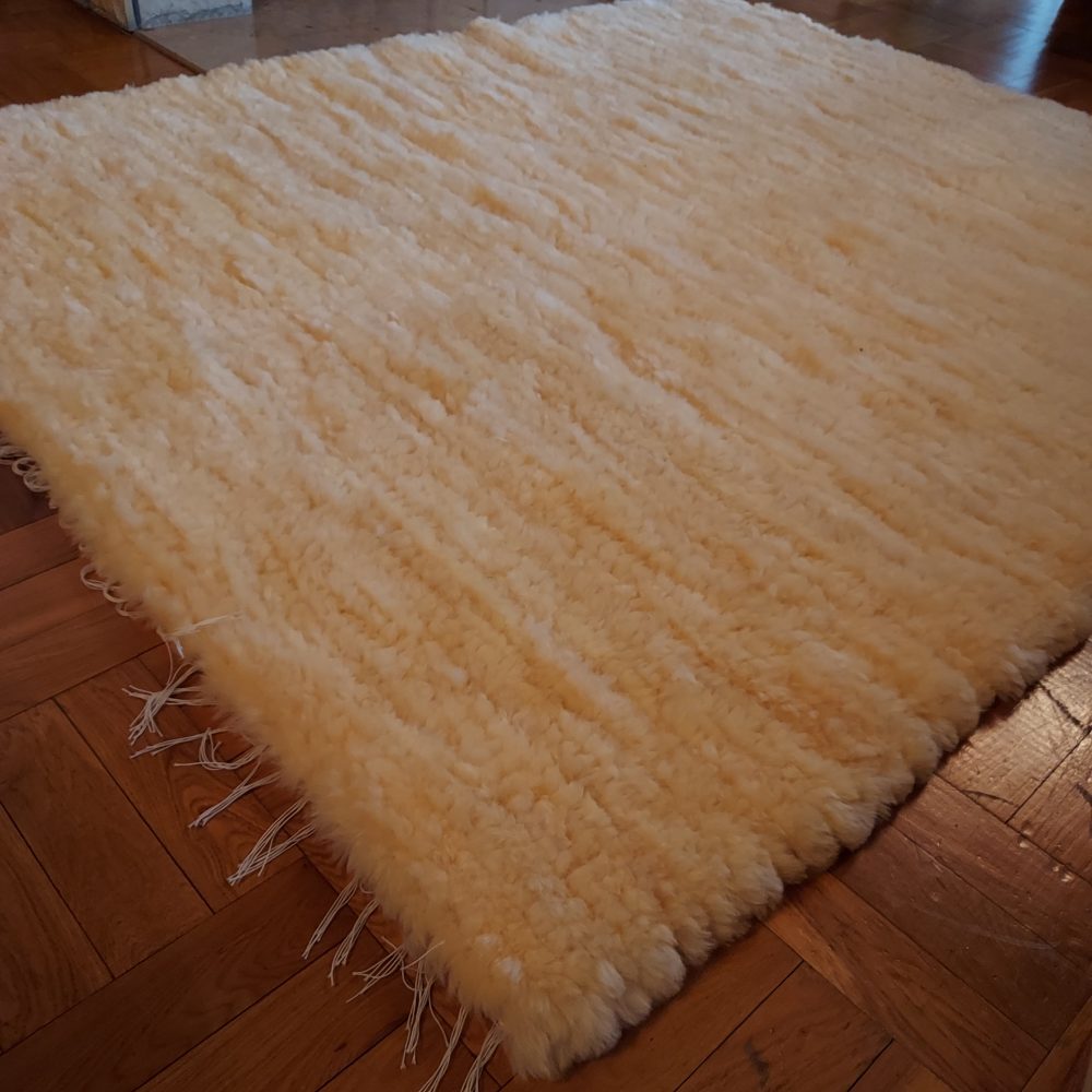 Bedspread Handmade Woven Sheepskin Relugan Carpets and bedspreads Producent owczych skór dekoracyjnych | Tannery Sheepskin | KalSkór 6