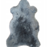 Dyed Sheepskin Color Graphite Anthracite