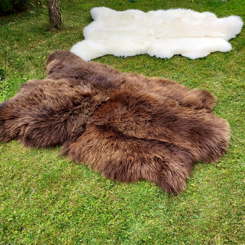 Bearskin Sheepskin Natural Rug Carpets and bedspreads Producent owczych skór dekoracyjnych | Tannery Sheepskin | KalSkór 4