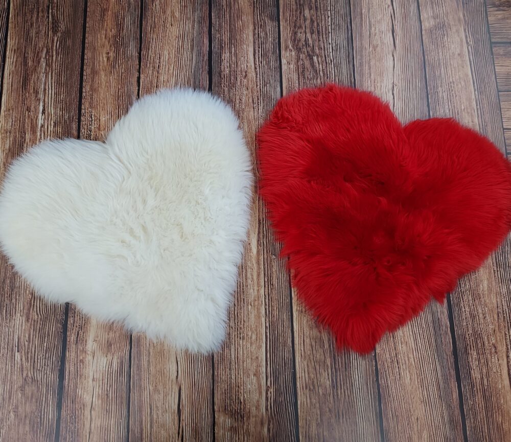 Sheepskin Natural Heart Rug Carpets and bedspreads Producent owczych skór dekoracyjnych | Tannery Sheepskin | KalSkór 10