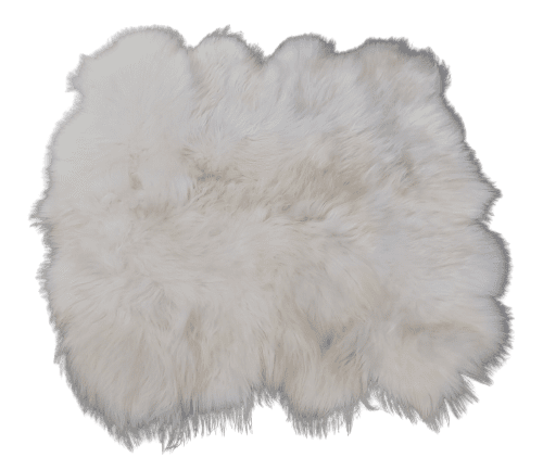 Eight stitched sheepskins, white Island Stitched sheepskins Producent owczych skór dekoracyjnych | Tannery Sheepskin | KalSkór