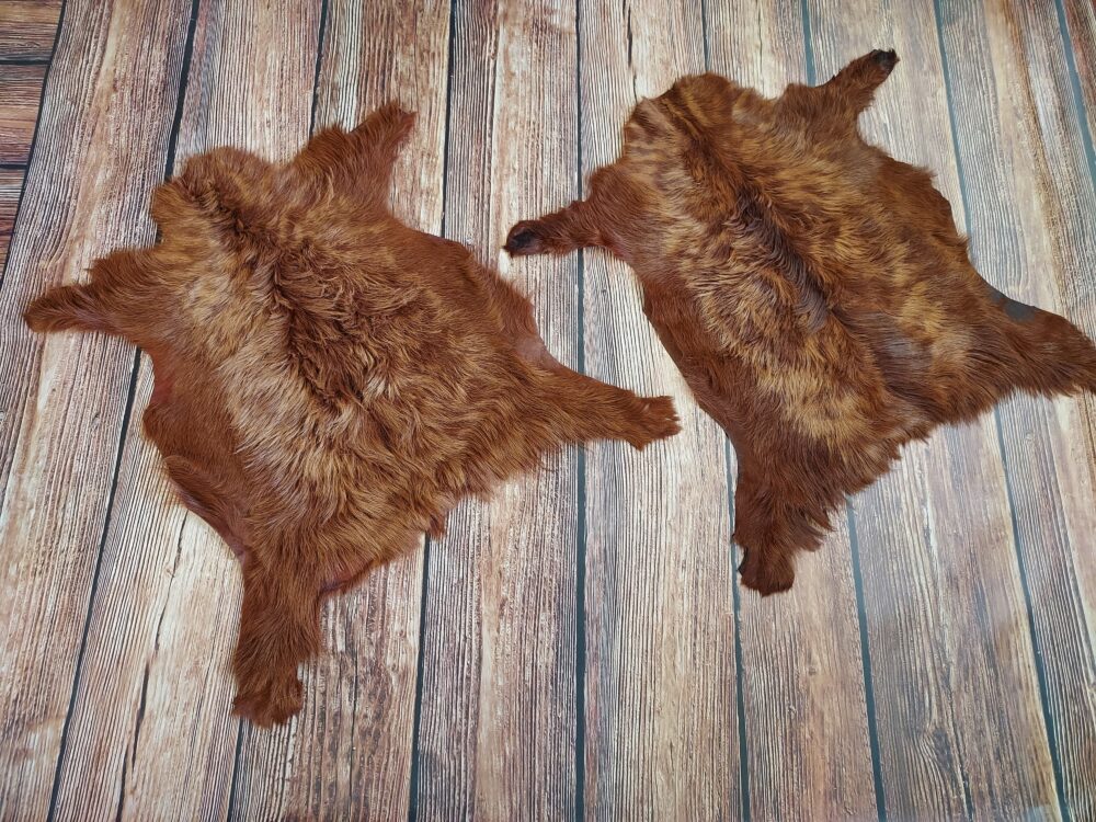 Decorative goat leather Ginger Decorative skins Producent owczych skór dekoracyjnych | Tannery Sheepskin | KalSkór 2