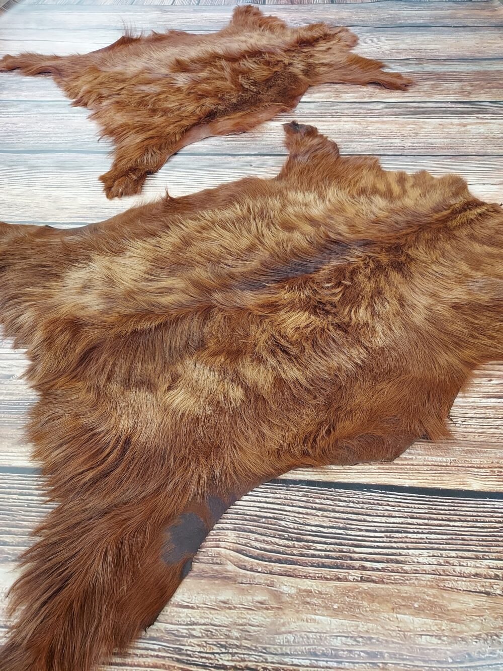 Decorative goat leather Ginger Decorative skins Producent owczych skór dekoracyjnych | Tannery Sheepskin | KalSkór 3