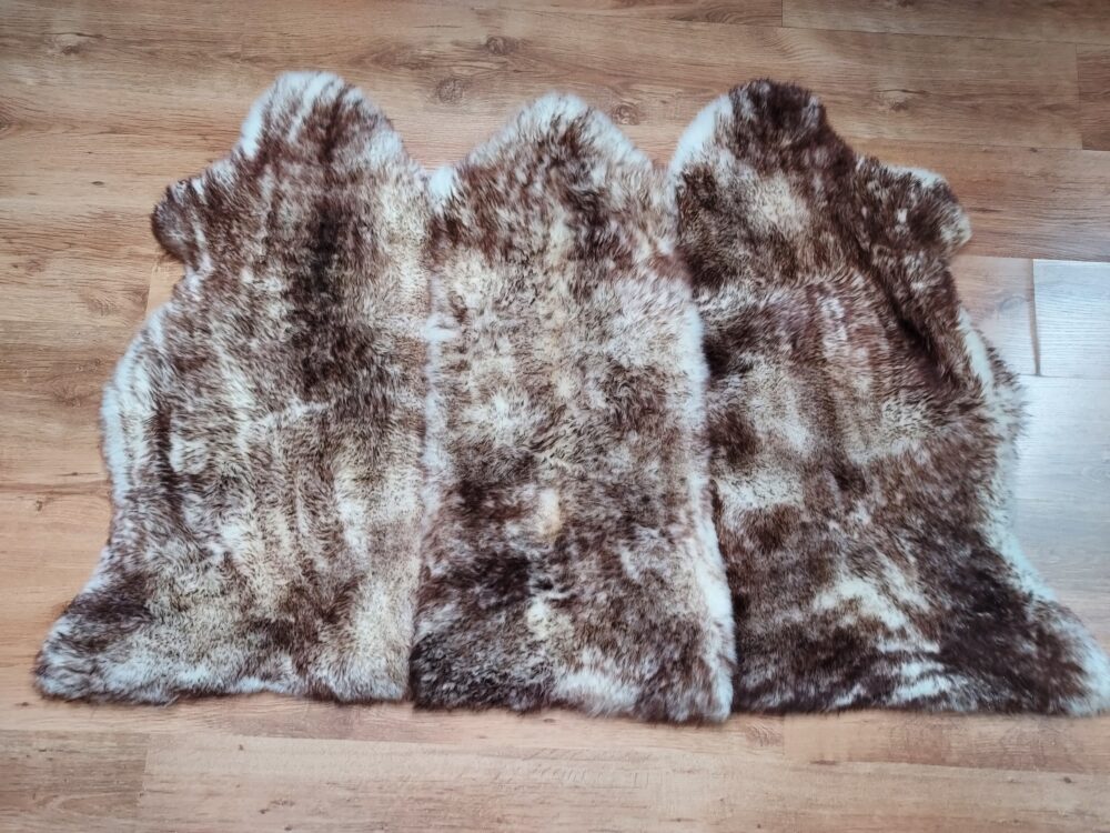 Three stitched sheepskins Stitched sheepskins Producent owczych skór dekoracyjnych | Tannery Sheepskin | KalSkór 8