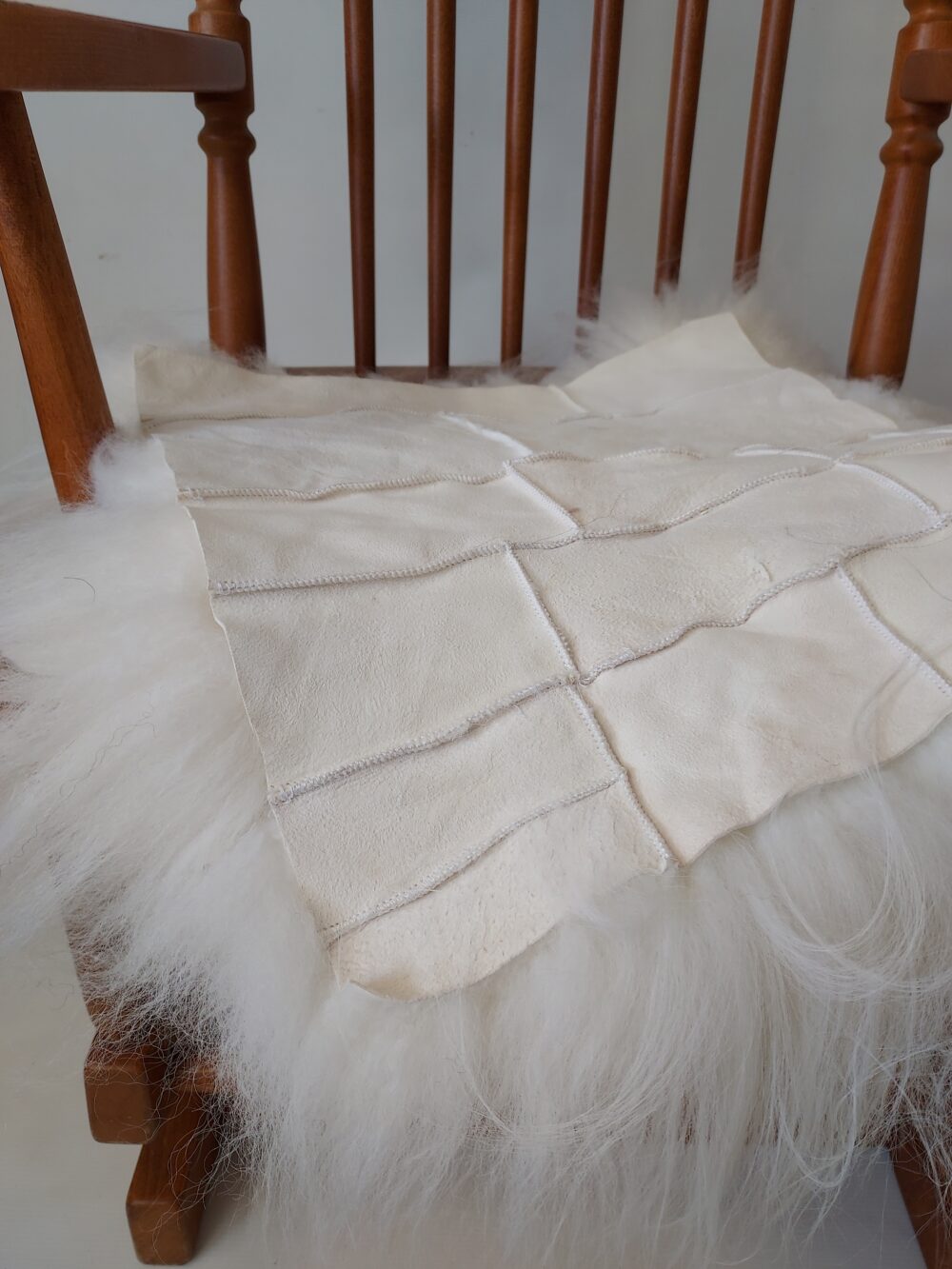 Sheepskin chair pad island leather chair pads Producent owczych skór dekoracyjnych | Tannery Sheepskin | KalSkór 8