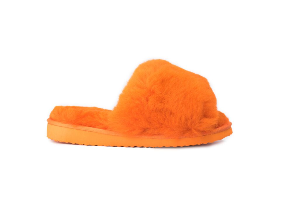 Slippers Emu Orange Accessories Producent owczych skór dekoracyjnych | Tannery Sheepskin | KalSkór 3