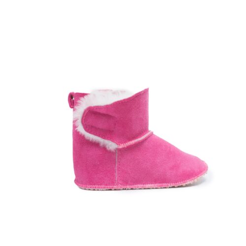Kapcie Dziecięce Toddler Pink Akcesoria i dodatki Producent owczych skór dekoracyjnych | Tannery Sheepskin | KalSkór