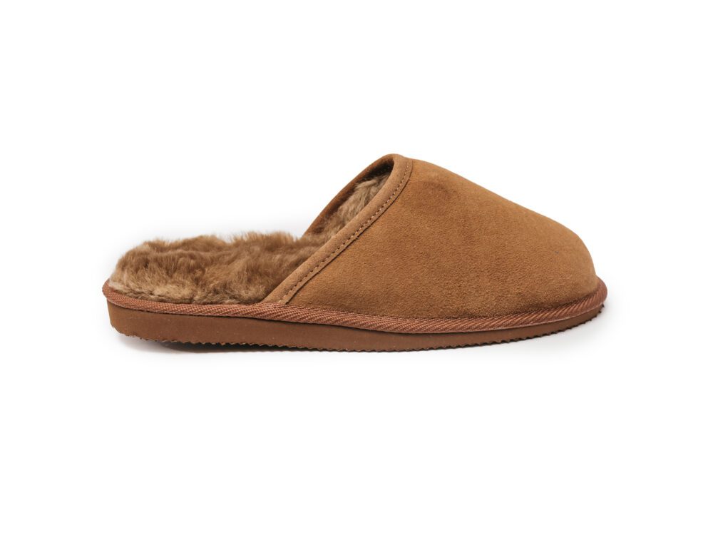 Men’s slippers Caldor Classic Sand Accessories Producent owczych skór dekoracyjnych | Tannery Sheepskin | KalSkór