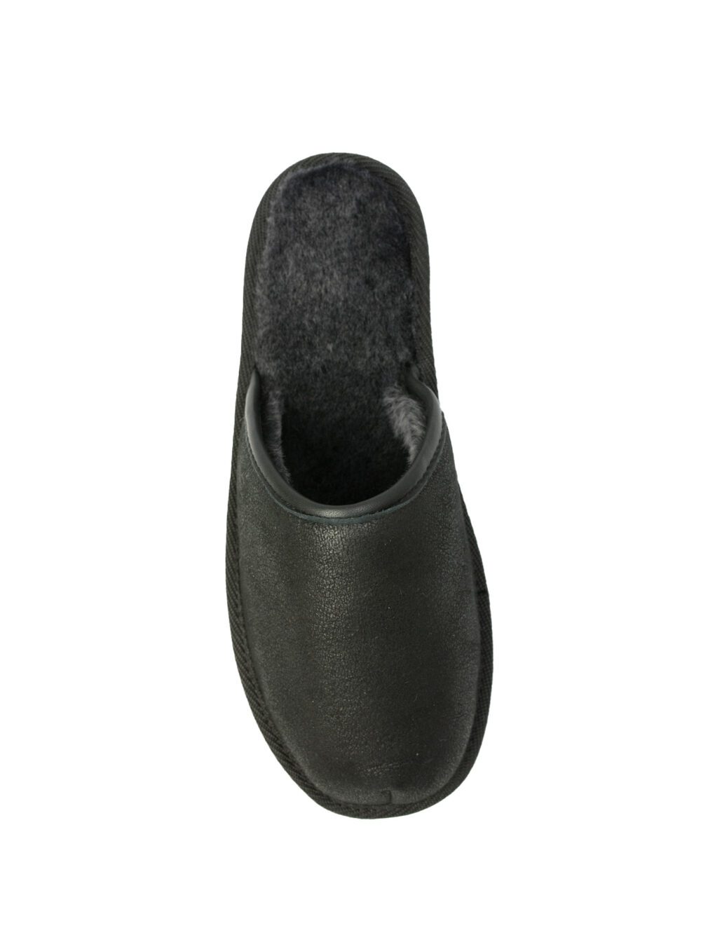 Men’s slippers Caldor Black Accessories Producent owczych skór dekoracyjnych | Tannery Sheepskin | KalSkór 5