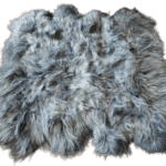 Eight stitched Leather sheepskins “Island” 17 colors
