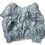 Two stitched sheepskins “Island” 17 colors