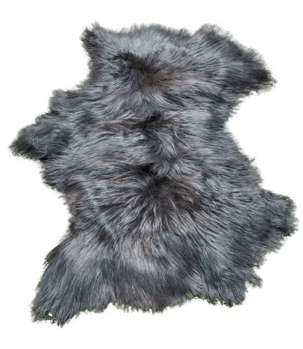 Three stitched sheepskins Island Natural Black Stitched sheepskins Producent owczych skór dekoracyjnych | Tannery Sheepskin | KalSkór