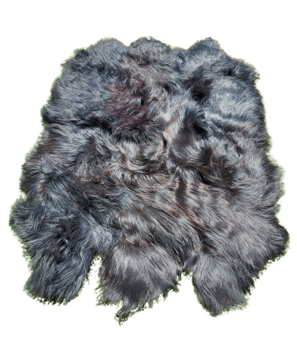 Six Stitched Leathers “Island” Natural Black Stitched sheepskins Producent owczych skór dekoracyjnych | Tannery Sheepskin | KalSkór