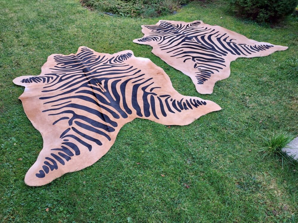 Decorative Cattle Leather Pattern Tigris Stripes Decorative skins Producent owczych skór dekoracyjnych | Tannery Sheepskin | KalSkór 2