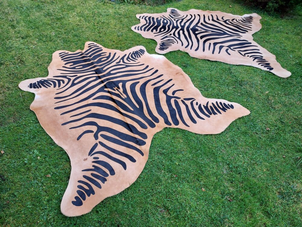Decorative Cattle Leather Pattern Tigris Stripes Decorative skins Producent owczych skór dekoracyjnych | Tannery Sheepskin | KalSkór 6