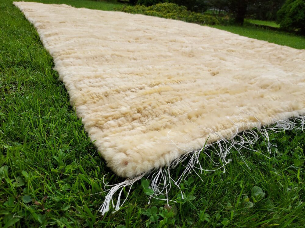 Woven Sheepskin Rug 300×200 Bedspread Carpets and bedspreads Producent owczych skór dekoracyjnych | Tannery Sheepskin | KalSkór 5