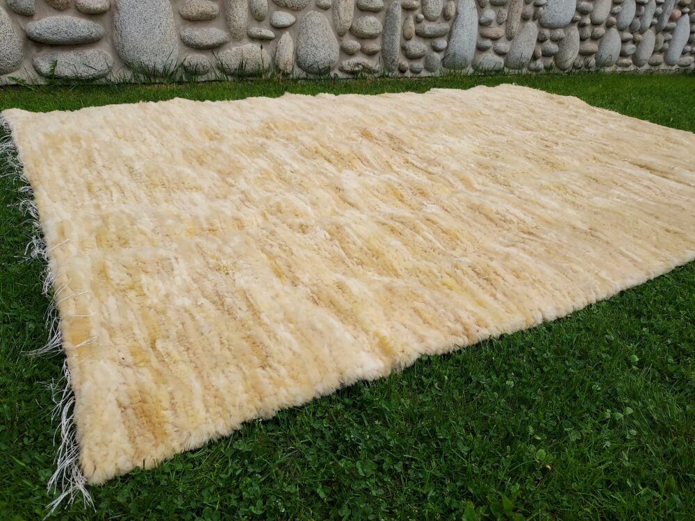 Woven Sheepskin Rug 300×200 Bedspread Carpets and bedspreads Producent owczych skór dekoracyjnych | Tannery Sheepskin | KalSkór 7