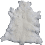 Decorative Albino Reindeer Skin White Reindeer