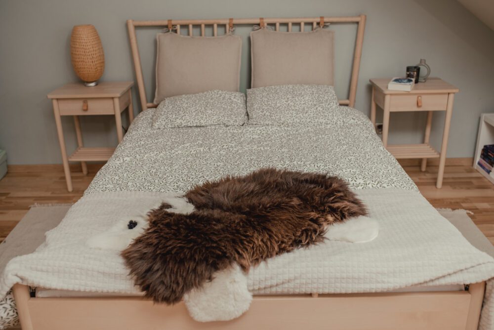 Lamb Natural Sheepskin Rug Accessories Producent owczych skór dekoracyjnych | Tannery Sheepskin | KalSkór 4