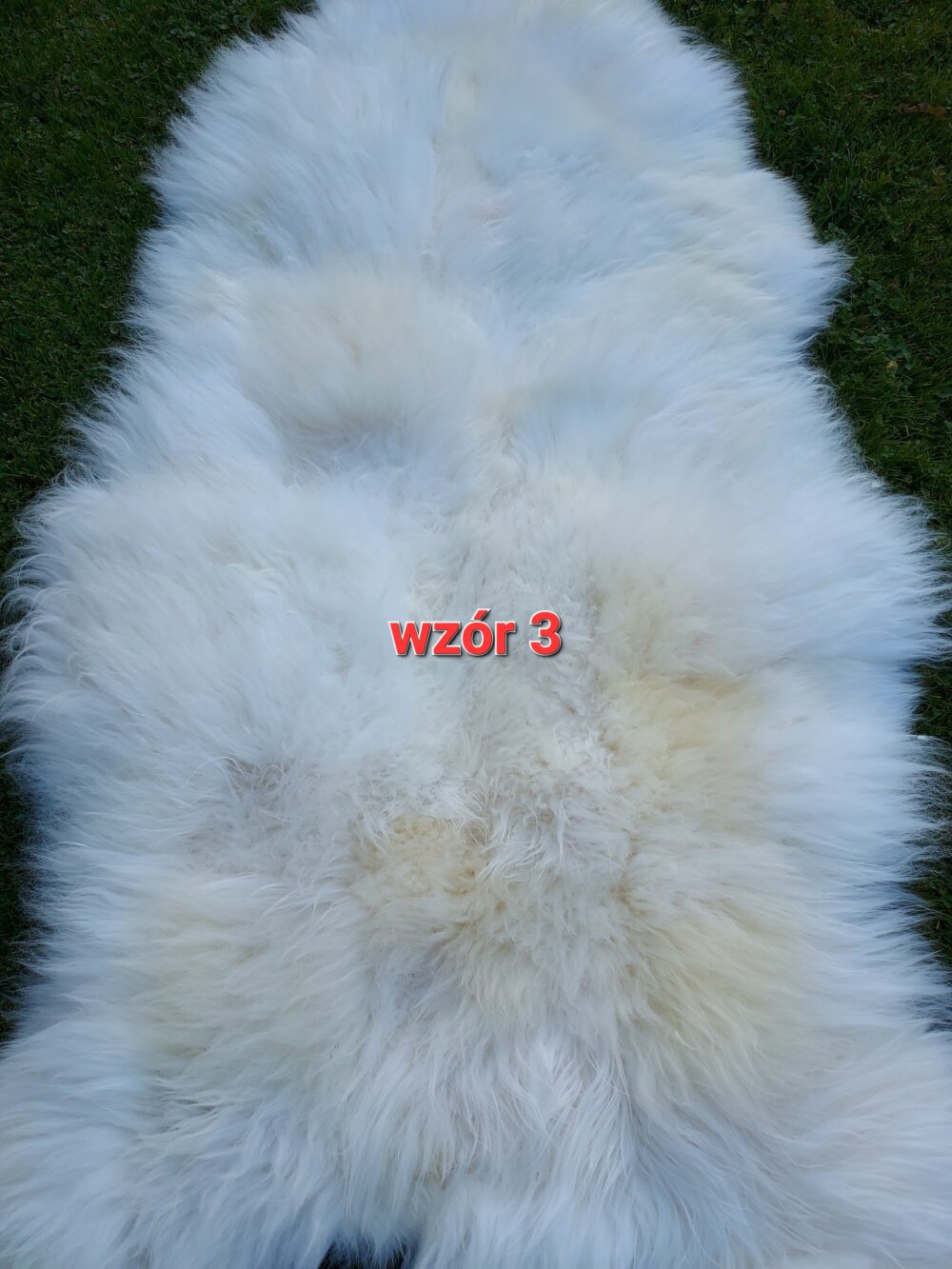 Sheepskin XXXL Giant 170 cm Natural Stitched RIVER Stitched sheepskins Producent owczych skór dekoracyjnych | Tannery Sheepskin | KalSkór 2